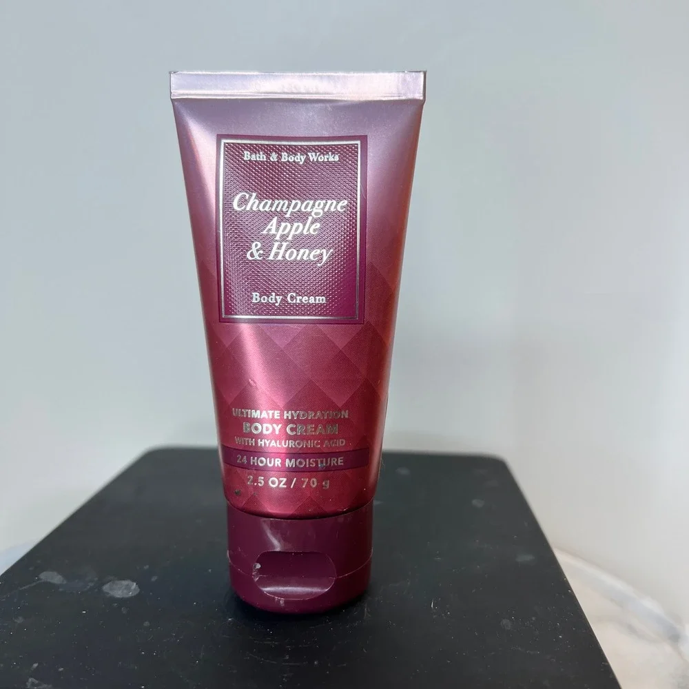Bath & Body Works‎ Champagne Apple & Honey Body Cream 2.5oz Ultimate Hydration
